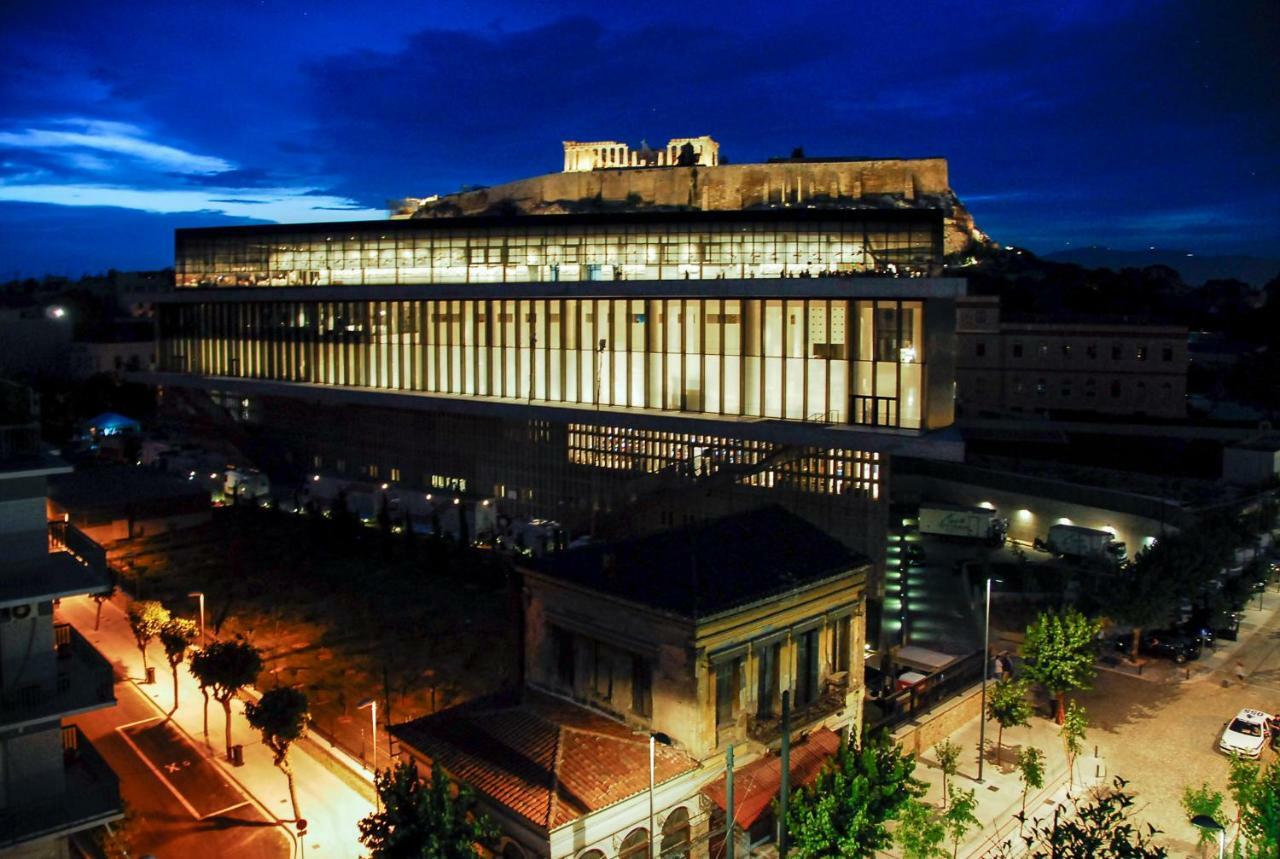 아테네 Acropolis Amazing Balcony View 3 Minutes Walking To The Museum 아파트 외부 사진